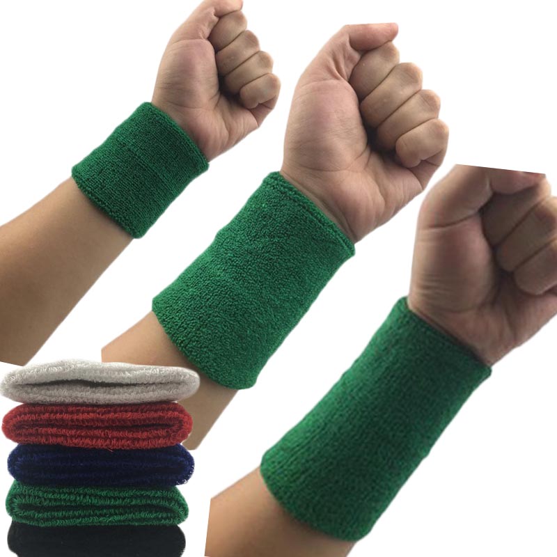 Crossfit Equipment - 1Pcs Wrist Sweatband Tennis Sport Wristband