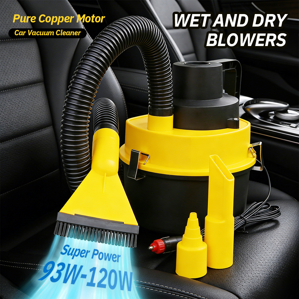 Crossfit Machine - Portable 12V Car Vacuum Cleaner Wet