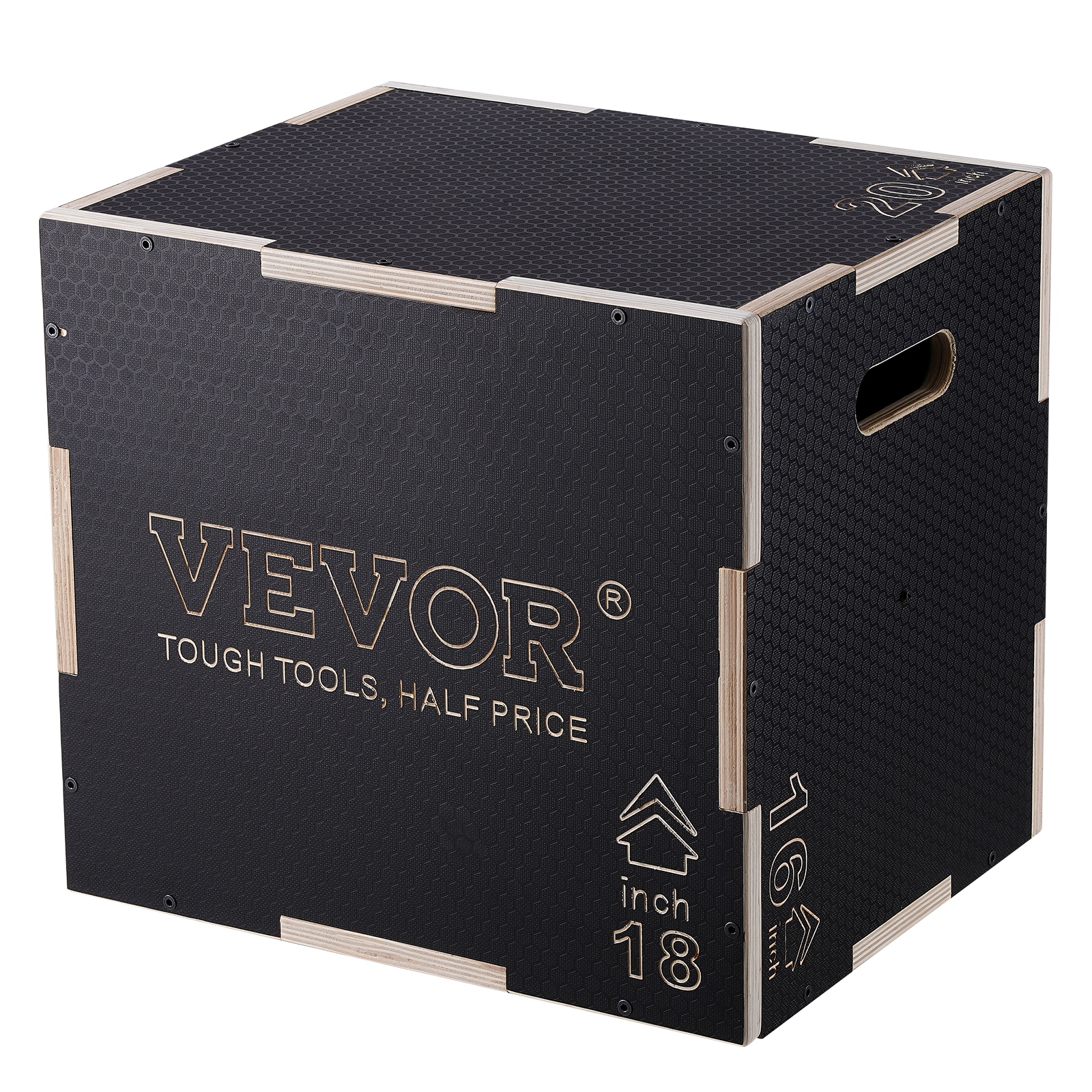 Box Jump Plyo - VEVOR 3 In 1 Plyometric Jump
