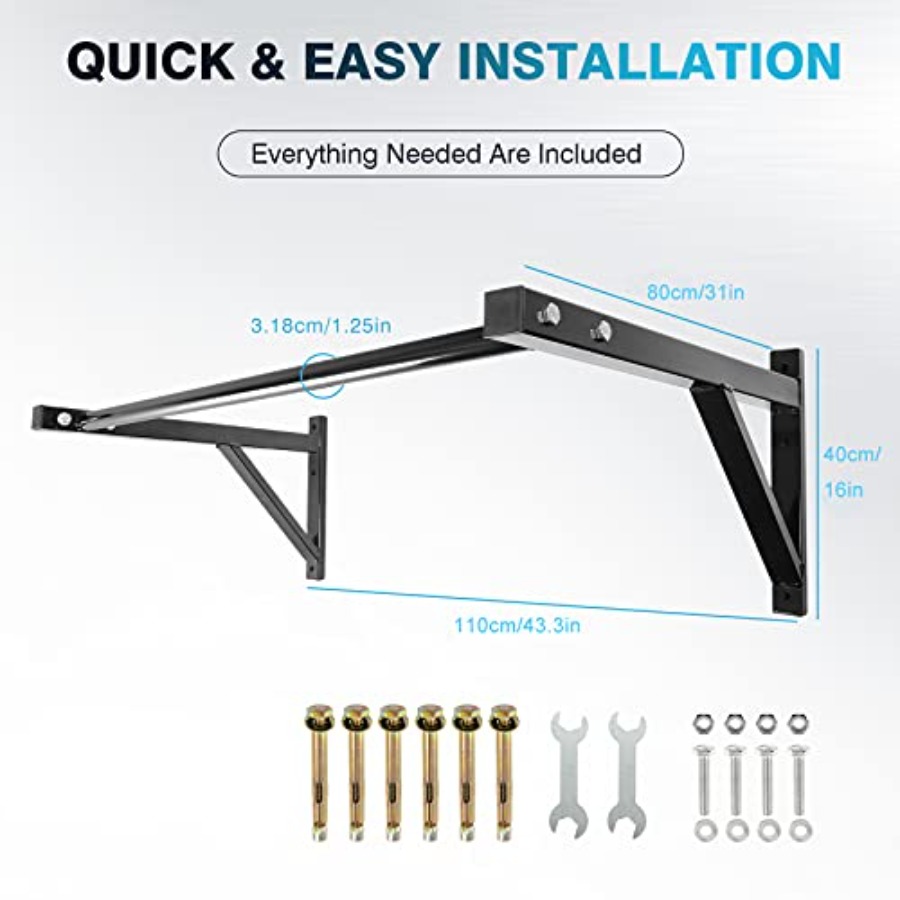 Wall Mounted Pull Up Bar for H - Pull Up Bar Grip 리뷰 및 가격