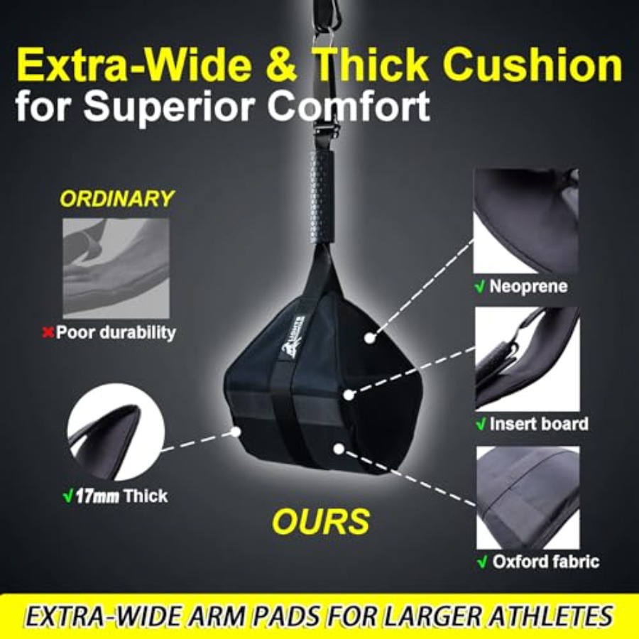 Heavy-Duty Hanging Ab Straps f - Pull Up Bar Grip 리뷰 및 가격