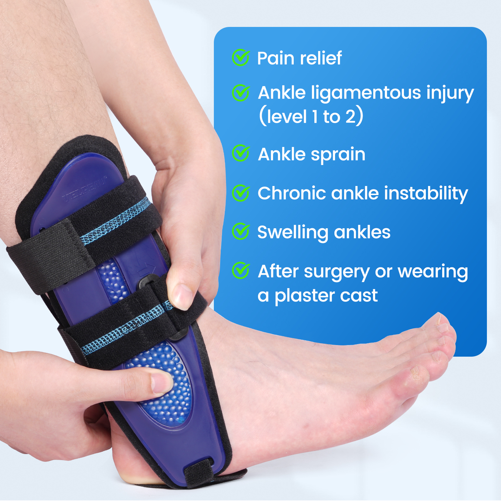 VELPEAU Ankle Brace Support fo - Ankle Mobility Band 리뷰 및 가격
