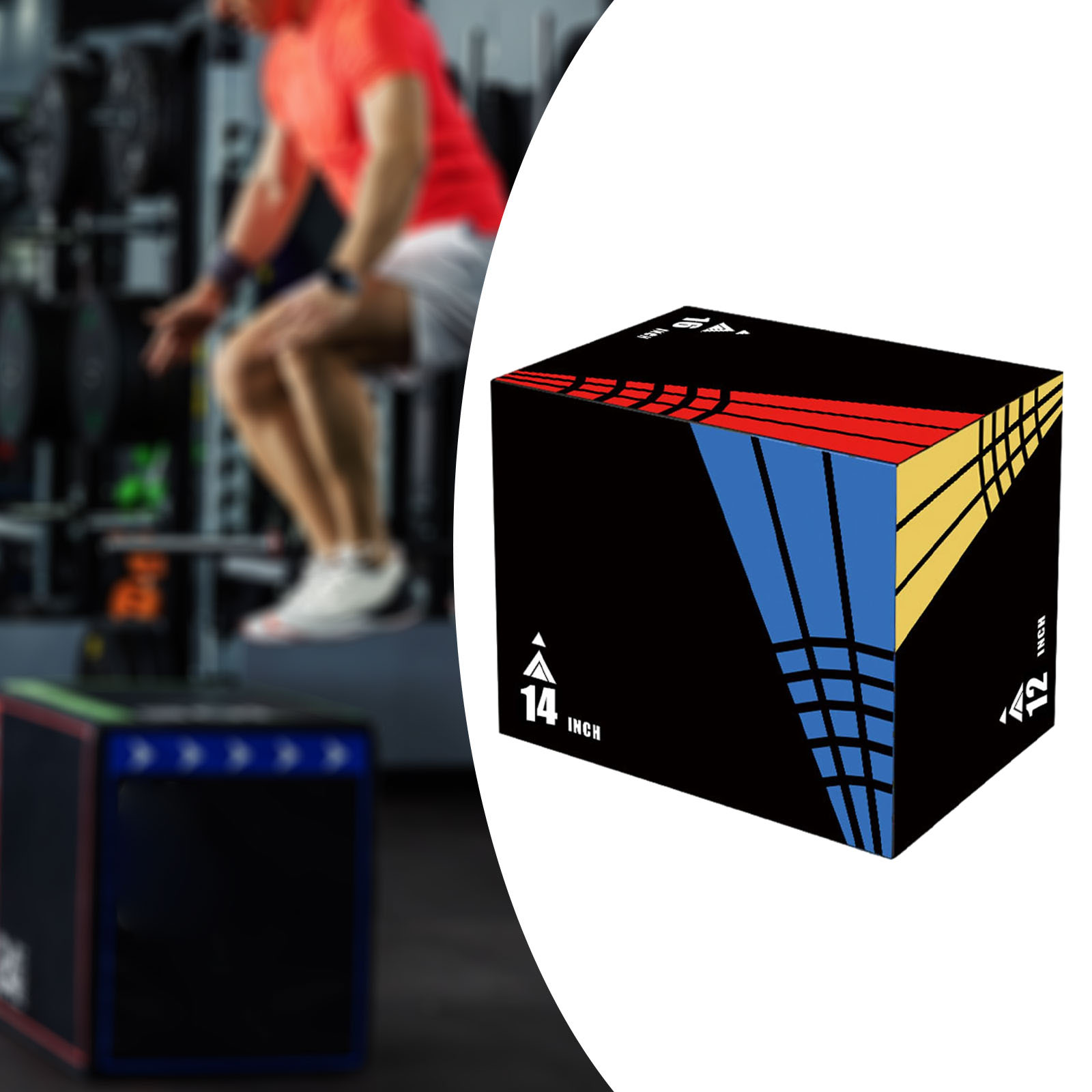 3-in-1Jump Box Plyometric Box  - Box Jump Plyo 리뷰 및 가격