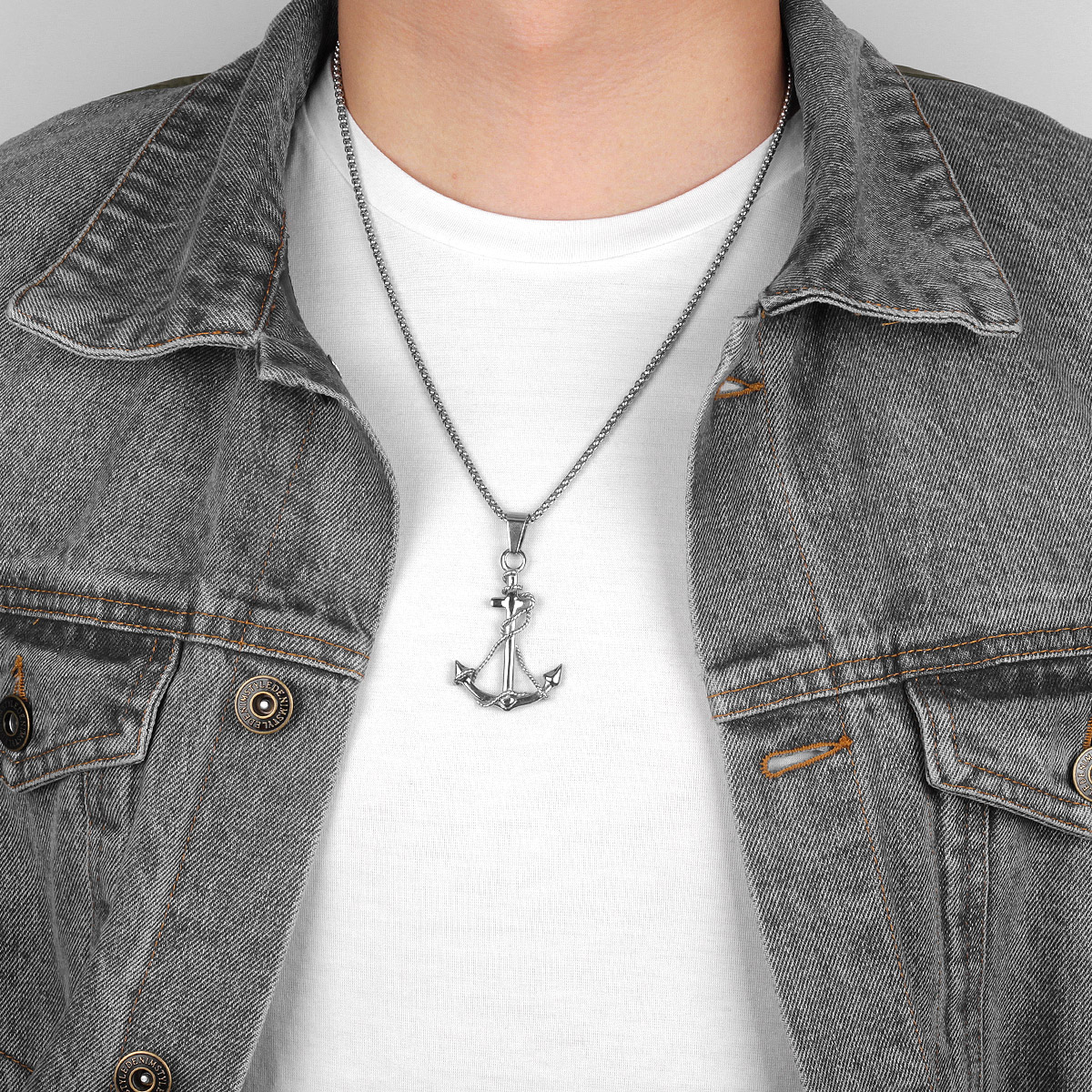 Golden Silver Color Anchor Men - Battle Rope Anchor 리뷰 및 가격