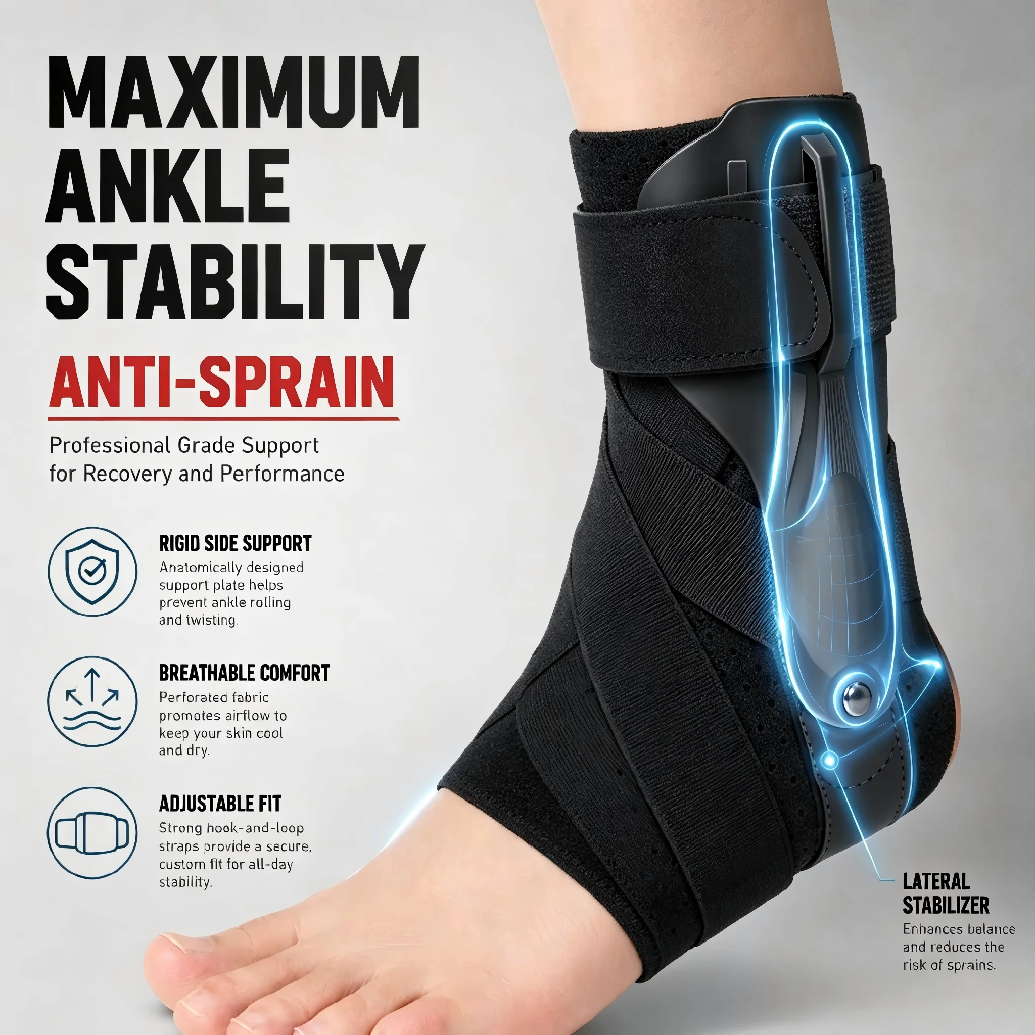 1/2PCS Ankle Brace for Spraine - Ankle Mobility Band 리뷰 및 가격