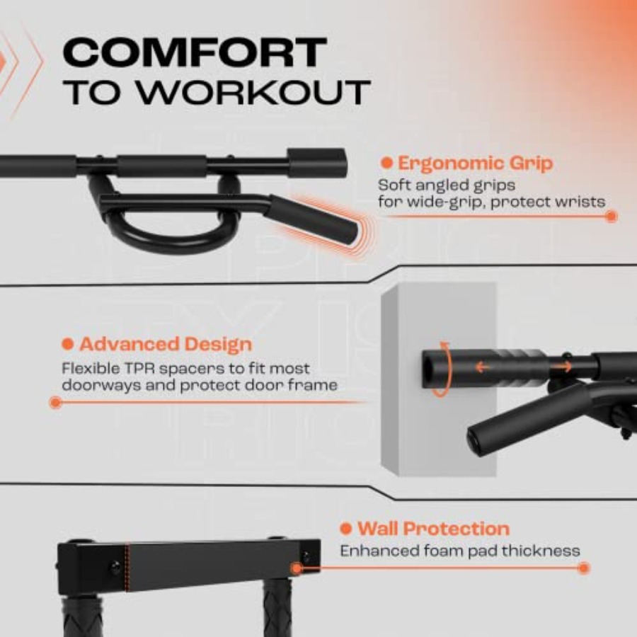 Heavy Duty Wall Mounted Pull U - Pull Up Bar Grip 리뷰 및 가격
