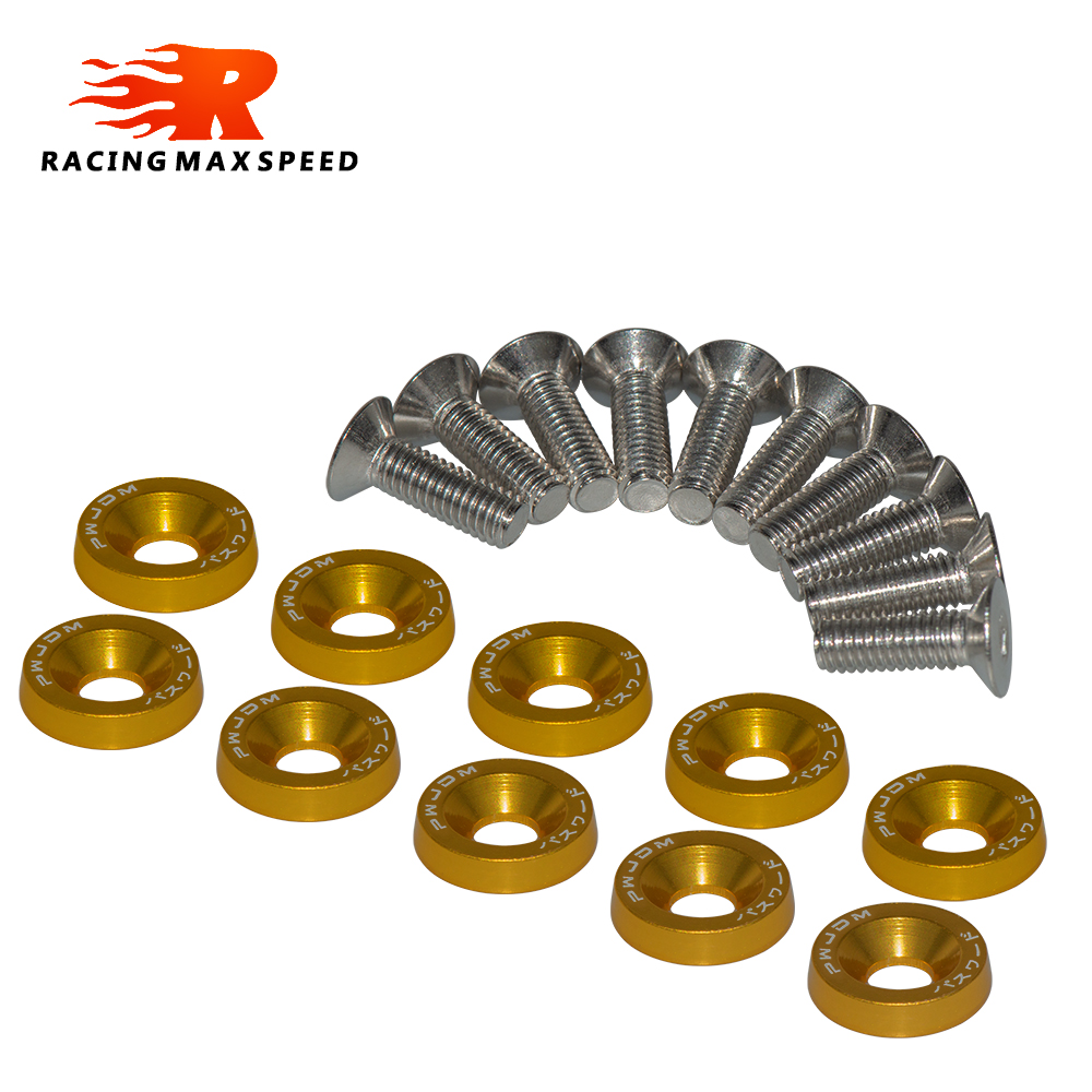 10PCS M6 JDM Car Modified Hex  - Bumper Plate 10Kg 리뷰 및 가격