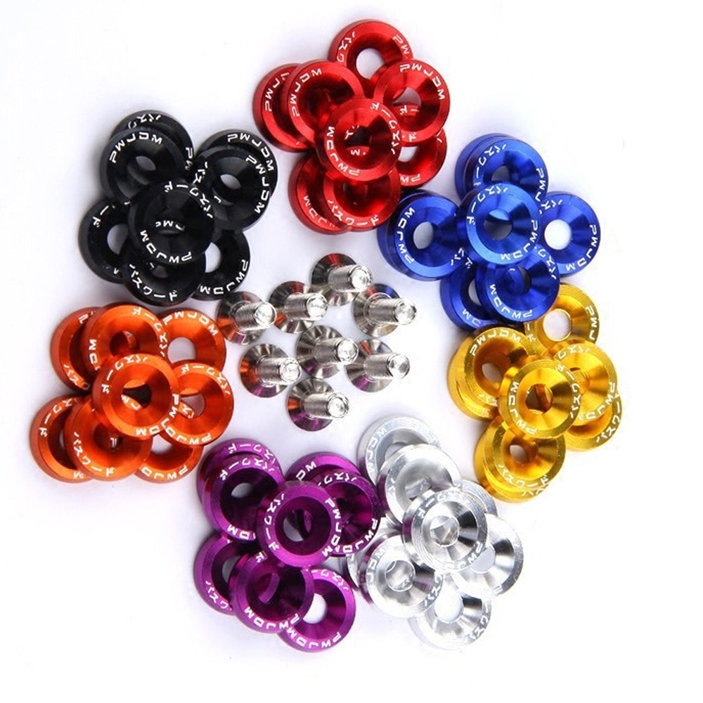 10PCS M6 JDM Car Modified Hex  - Bumper Plate 10Kg 리뷰 및 가격