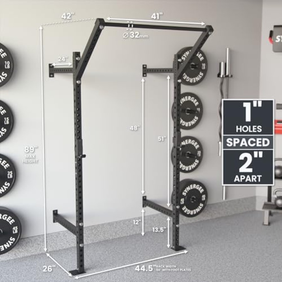 Wall Mounted Squat Rack for ho - Pull Up Bar Grip 리뷰 및 가격