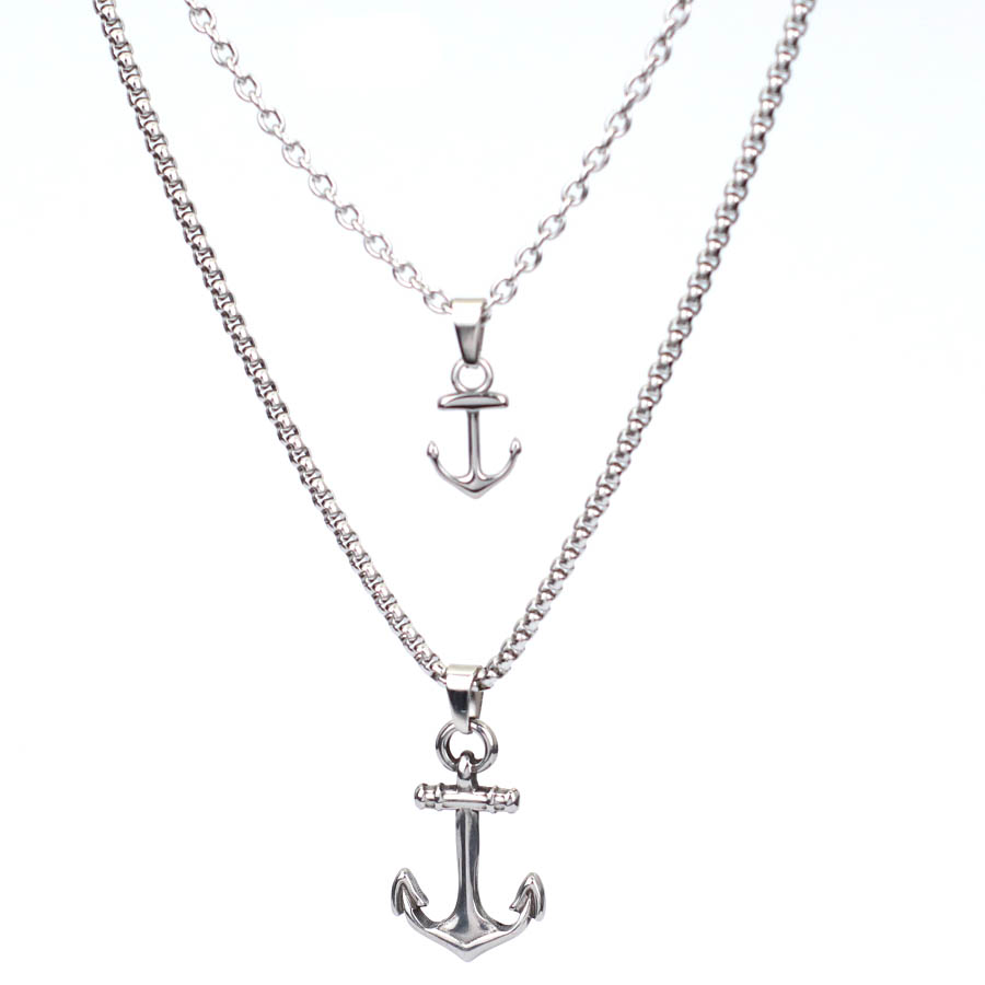 Hiphop Anchor Necklace For Men - Battle Rope Anchor 리뷰 및 가격