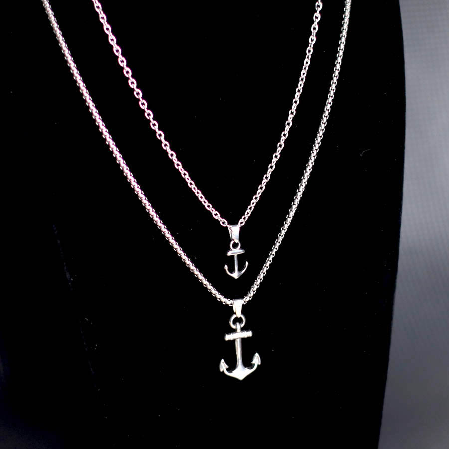 Hiphop Anchor Necklace For Men - Battle Rope Anchor 리뷰 및 가격