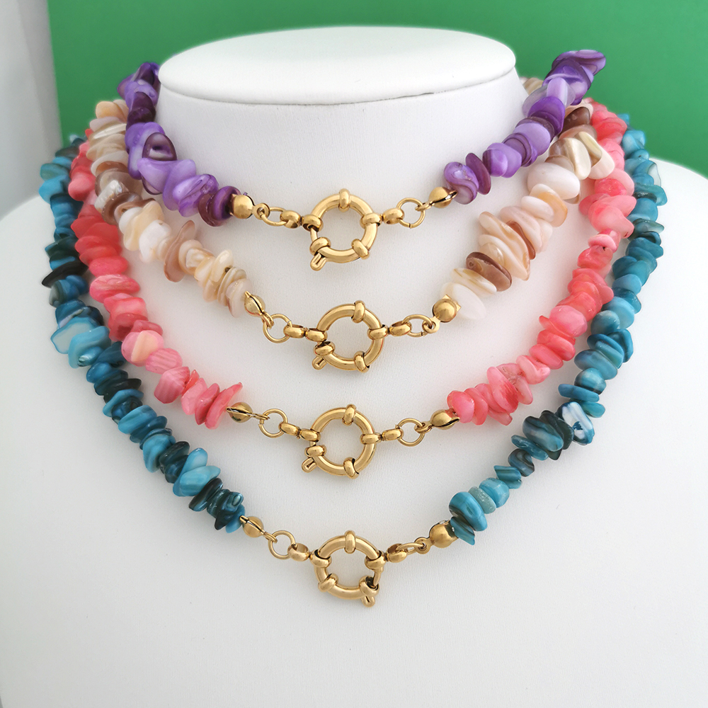 Anchor Clasp Necklace Women Ch - Battle Rope Anchor 리뷰 및 가격