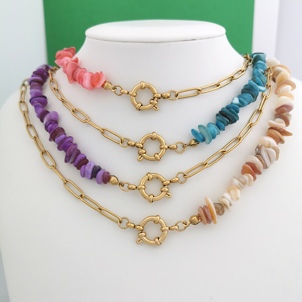 Anchor Clasp Necklace Women Ch - Battle Rope Anchor 리뷰 및 가격