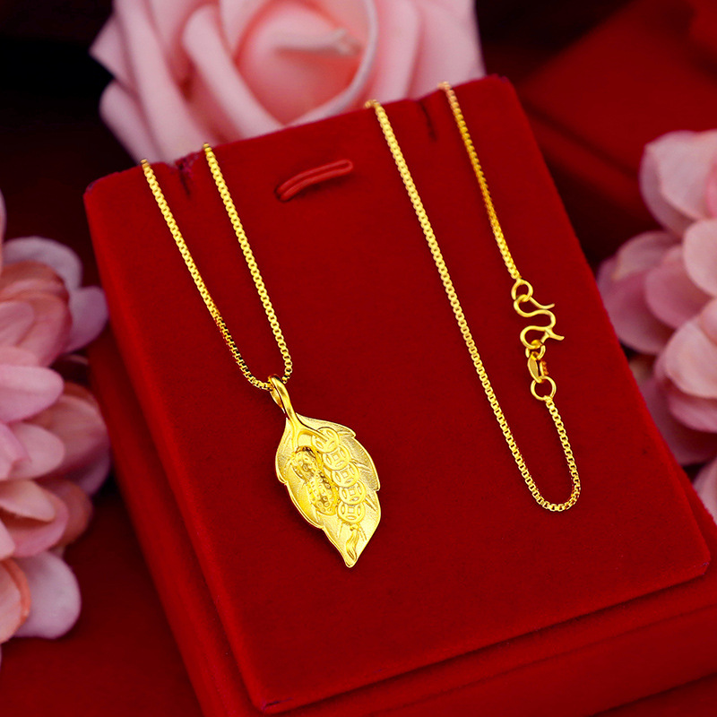 Pure 18K Yellow Gold Pendant N - Battle Rope Anchor 리뷰 및 가격