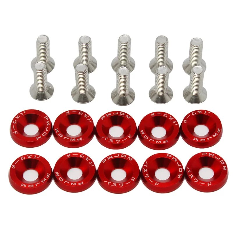 10 PCS M6 Car Modified Fastene - Bumper Plate 10Kg 리뷰 및 가격