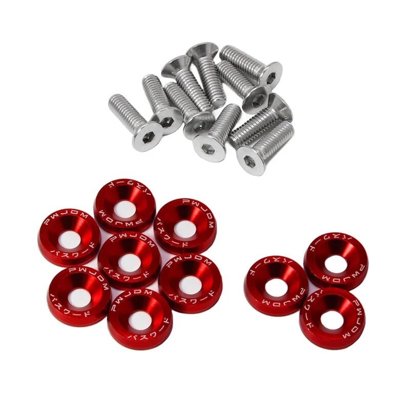 10 PCS M6 Car Modified Fastene - Bumper Plate 10Kg 리뷰 및 가격