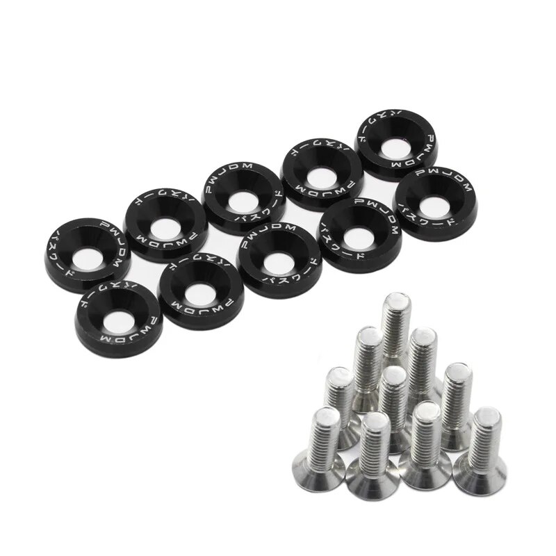 10 PCS M6 Car Modified Fastene - Bumper Plate 10Kg 리뷰 및 가격