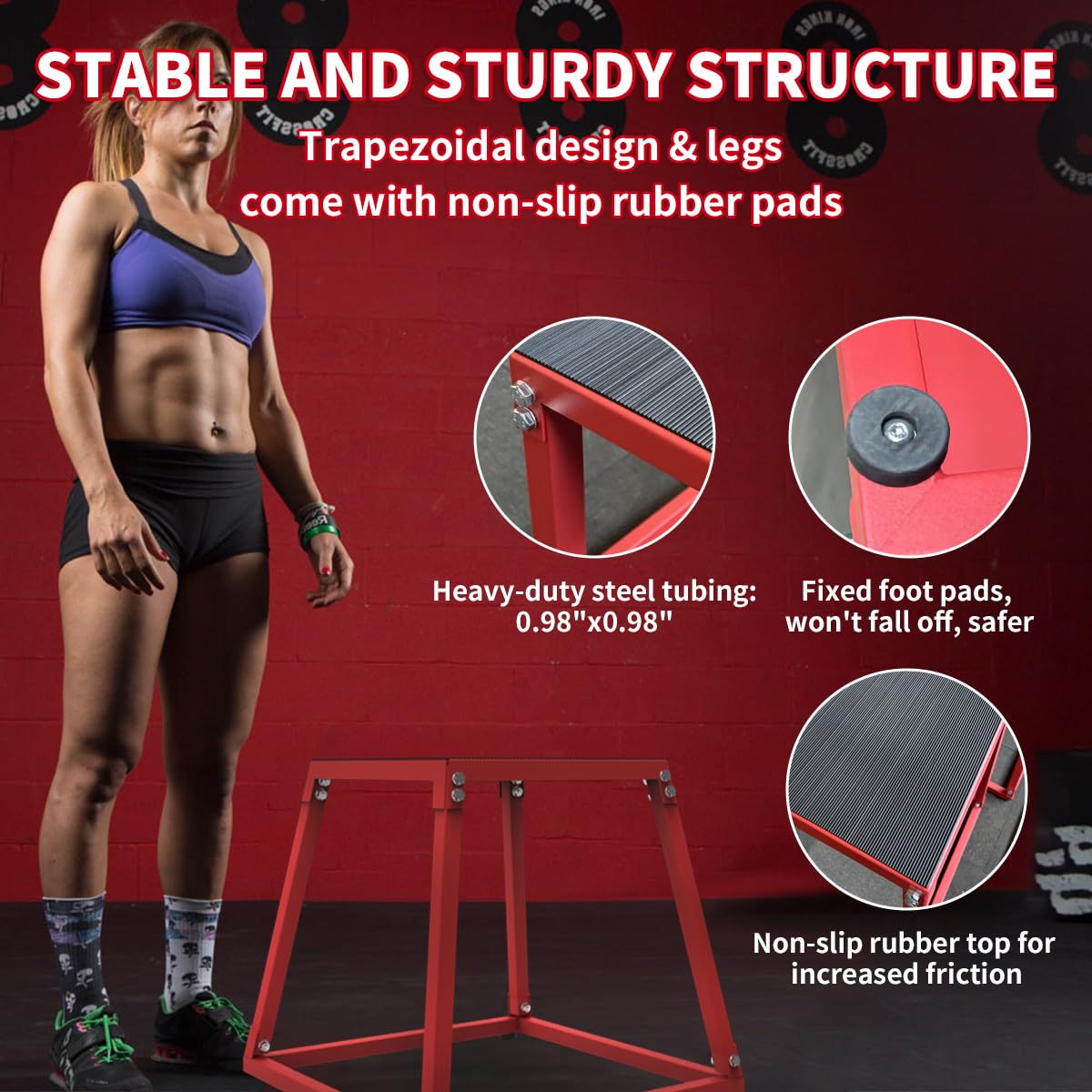 Metal Plyometric Jumping Box,  - Box Jump Plyo 리뷰 및 가격