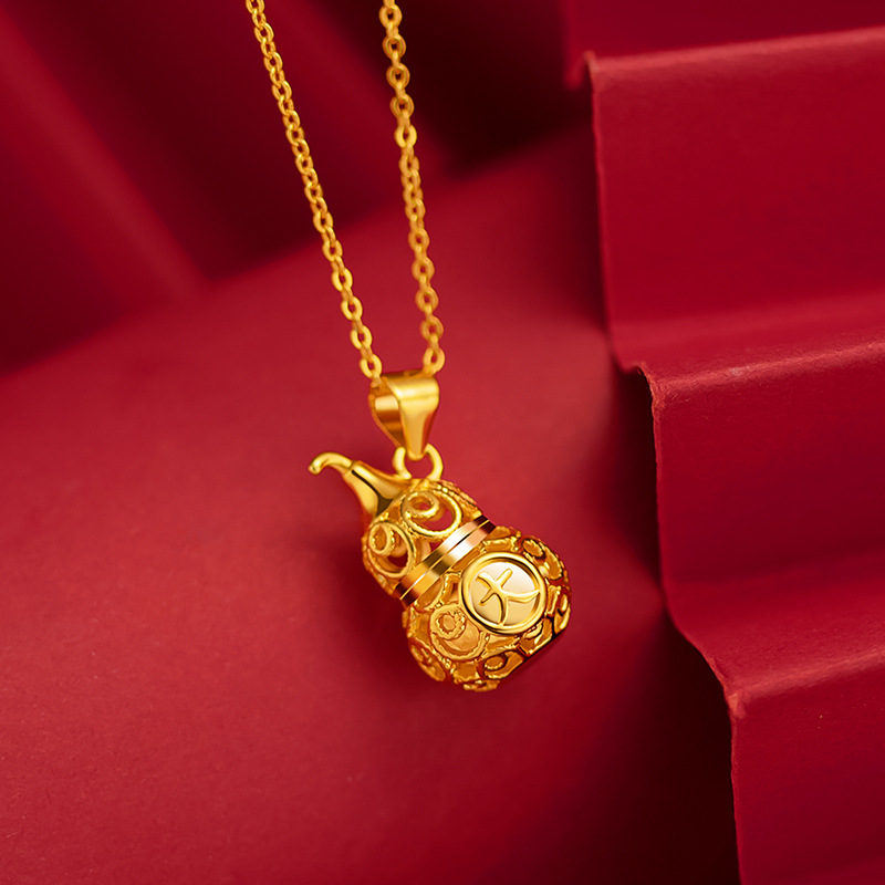 Pure 18K Gold Necklace Lucky H - Battle Rope Anchor 리뷰 및 가격