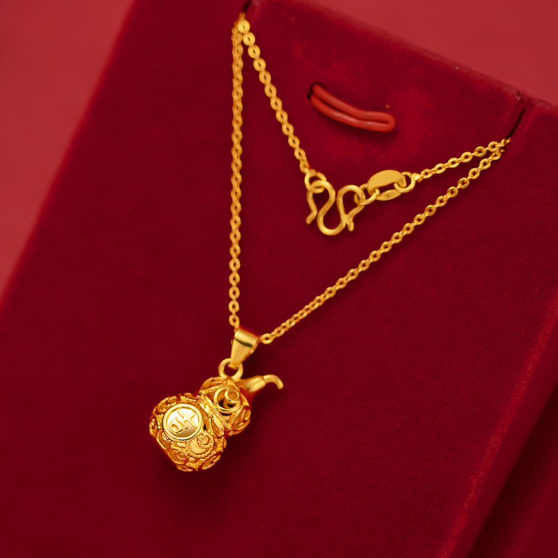 Pure 18K Gold Necklace Lucky H - Battle Rope Anchor 리뷰 및 가격