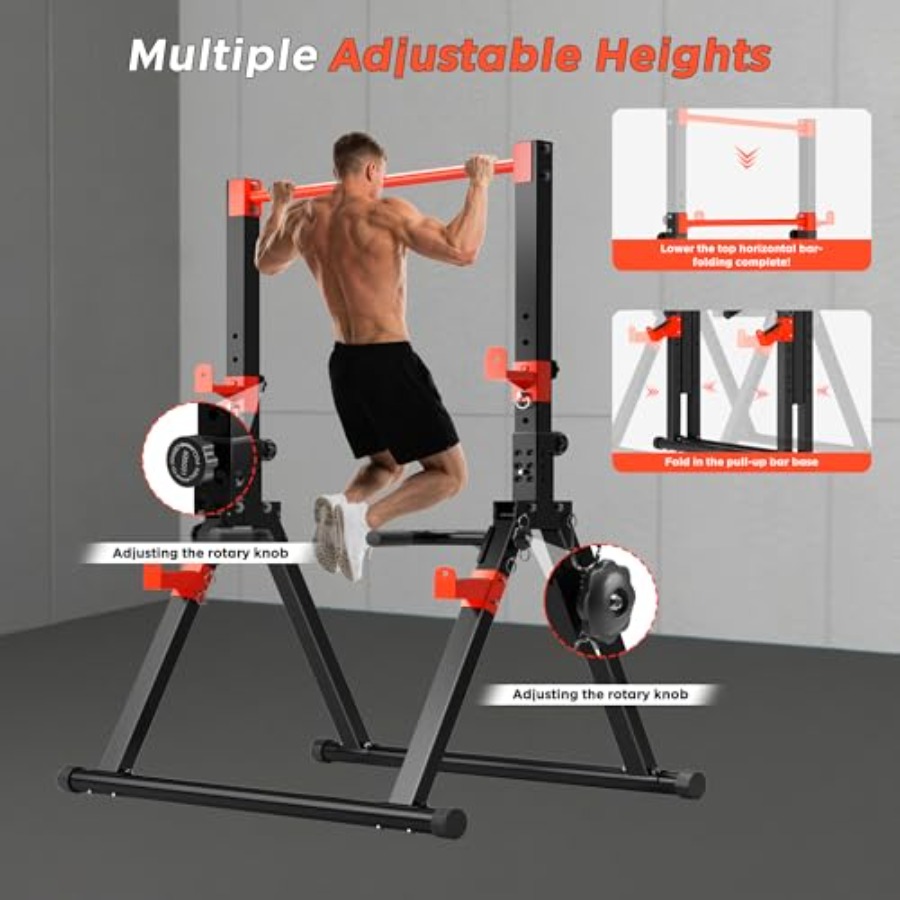 Home gym foldable power tower  - Pull Up Bar Grip 리뷰 및 가격