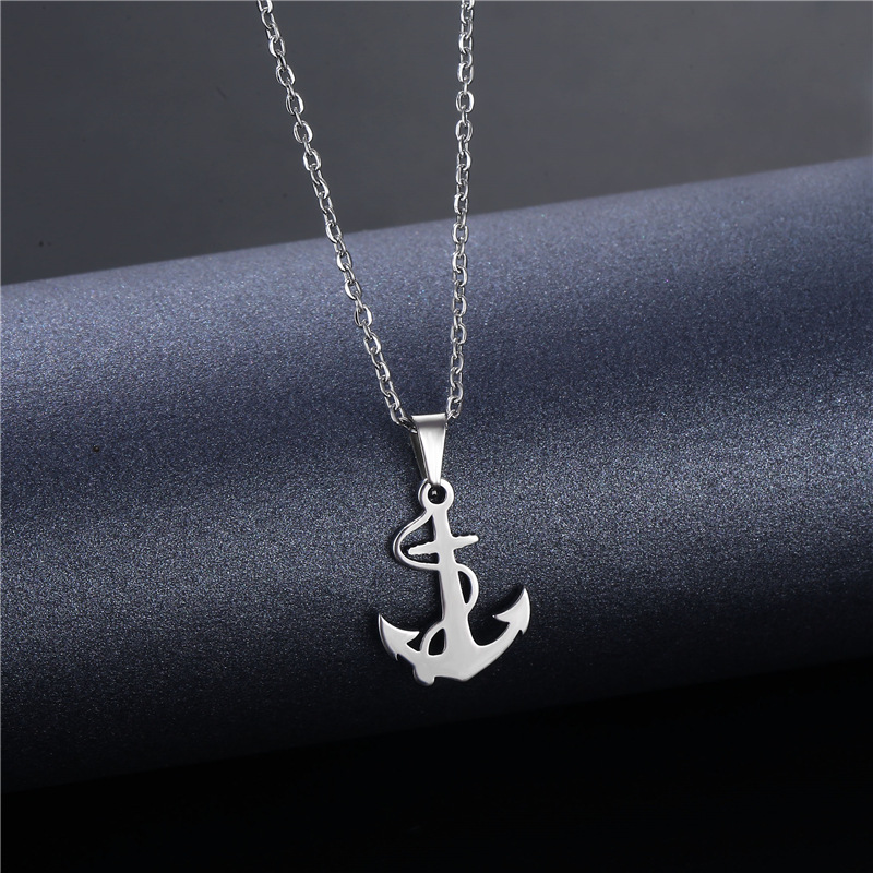 Silver Anchor Pendant Necklace - Battle Rope Anchor 리뷰 및 가격