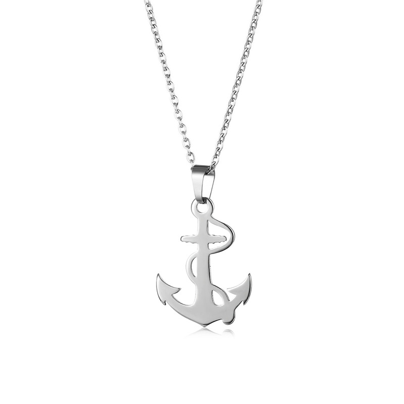 Silver Anchor Pendant Necklace - Battle Rope Anchor 리뷰 및 가격