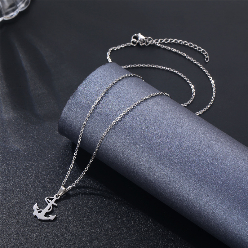 Silver Anchor Pendant Necklace - Battle Rope Anchor 리뷰 및 가격