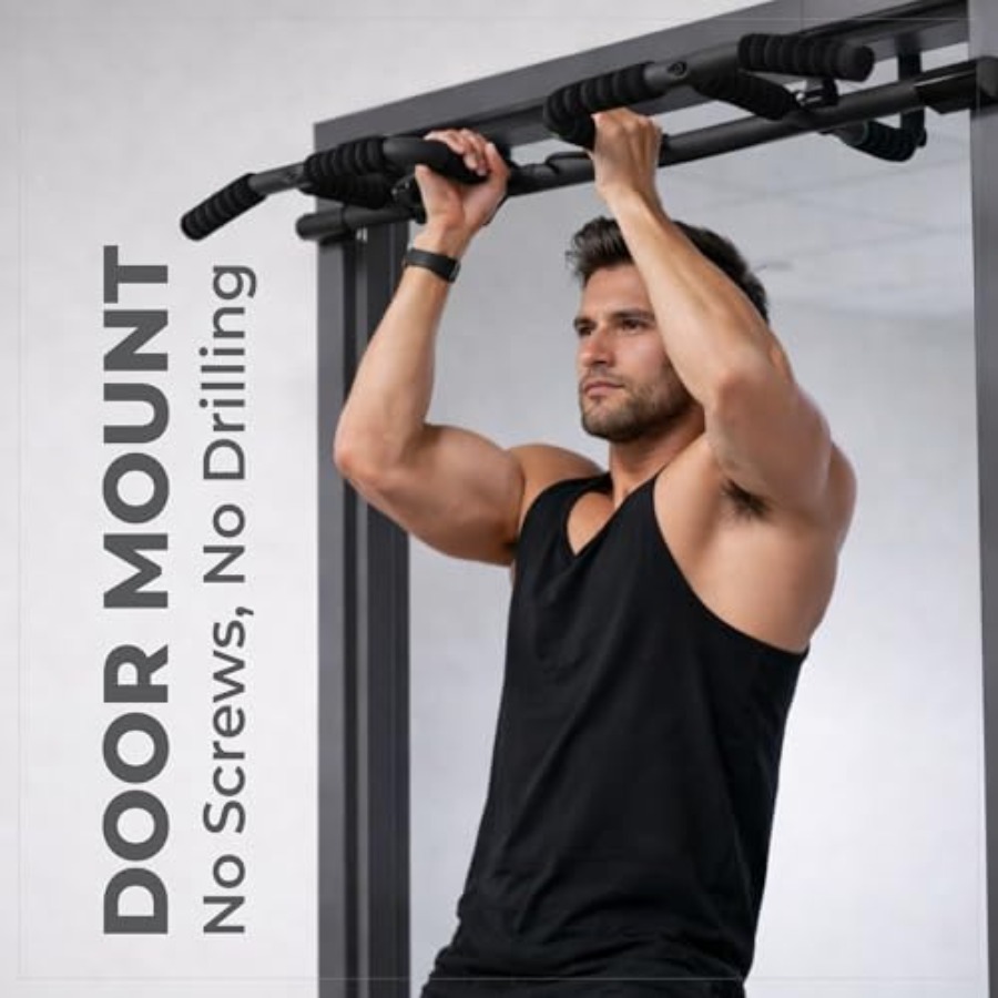 Doorway Pull Up Bar Set with S - Pull Up Bar Grip 리뷰 및 가격