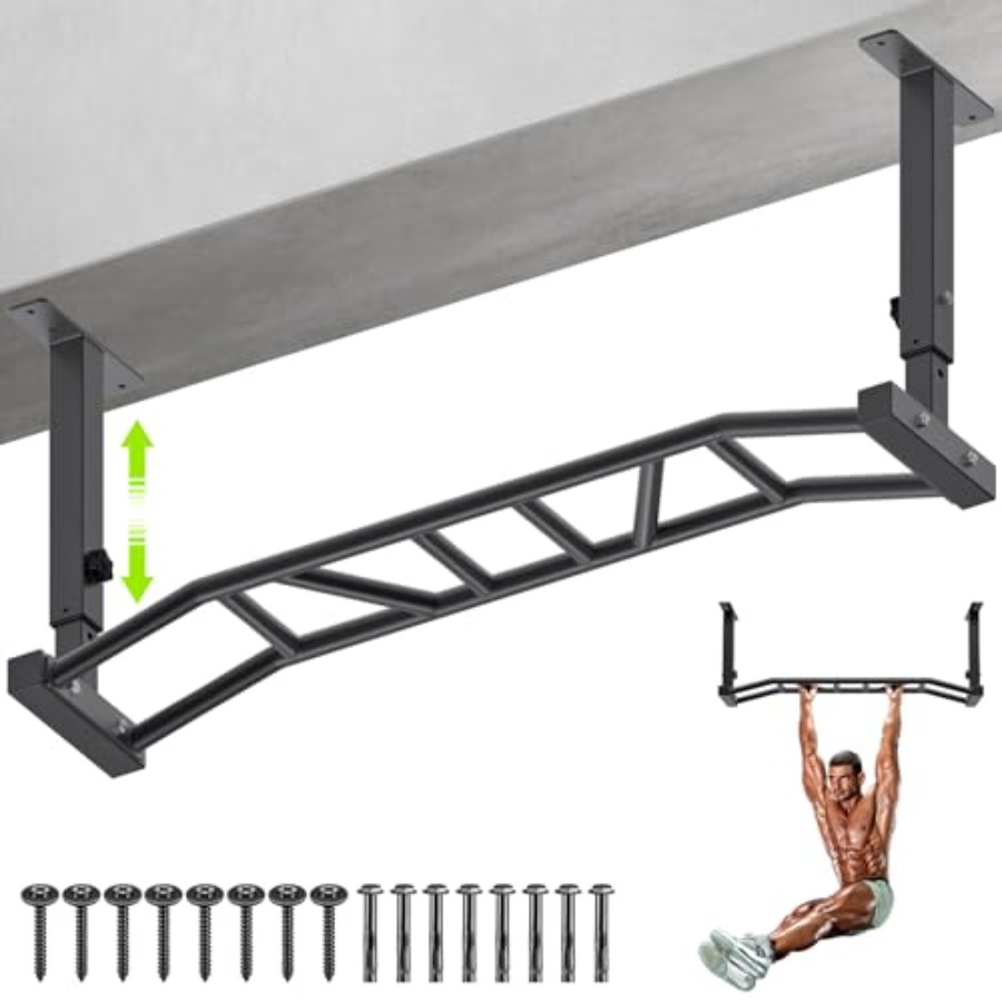 Home gym ceiling-mounted pull  - Pull Up Bar Grip 리뷰 및 가격