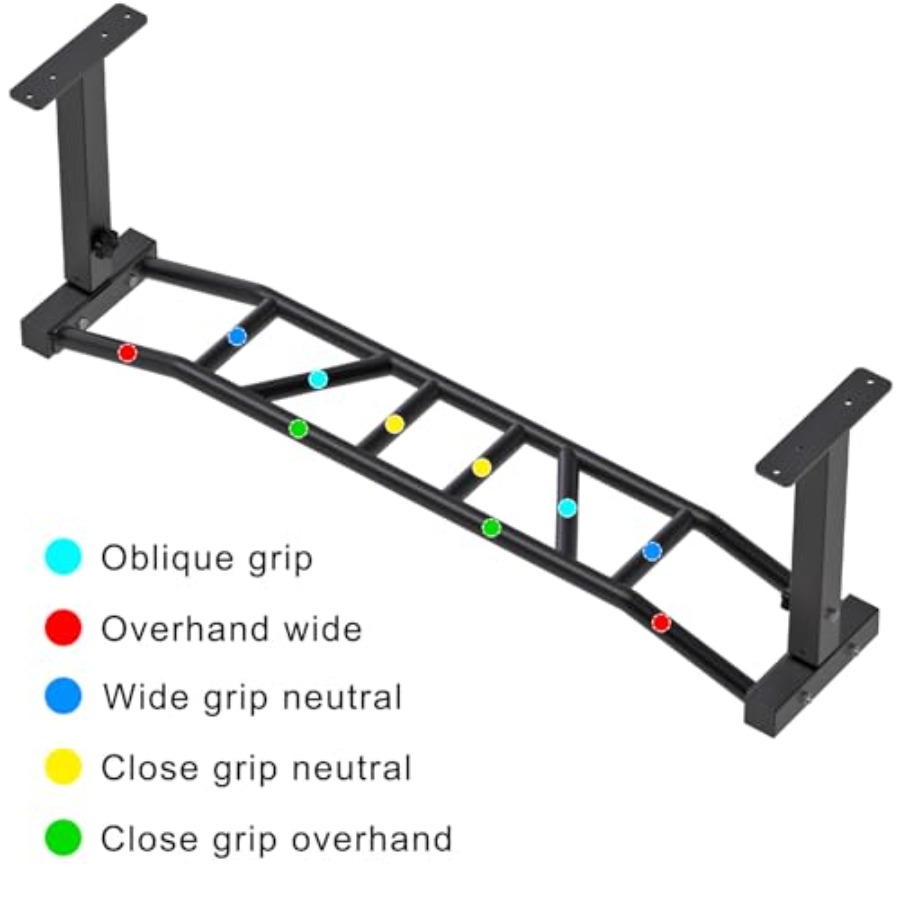 Home gym ceiling-mounted pull  - Pull Up Bar Grip 리뷰 및 가격