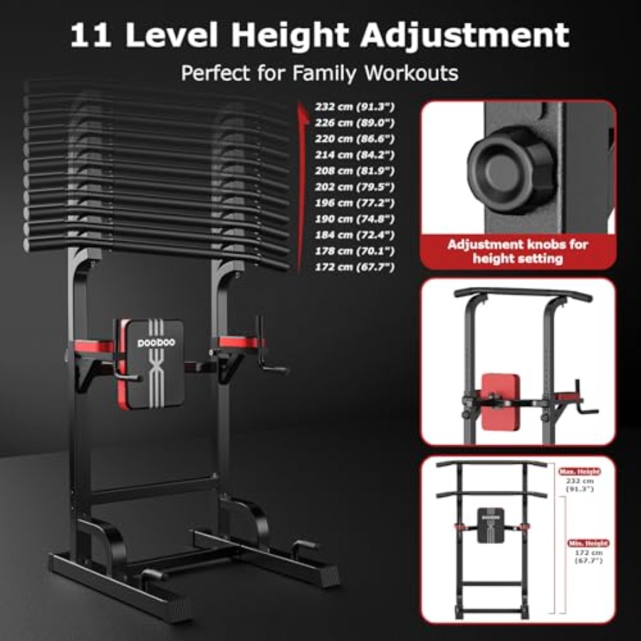 Power Tower Dip Station Pull U - Pull Up Bar Grip 리뷰 및 가격