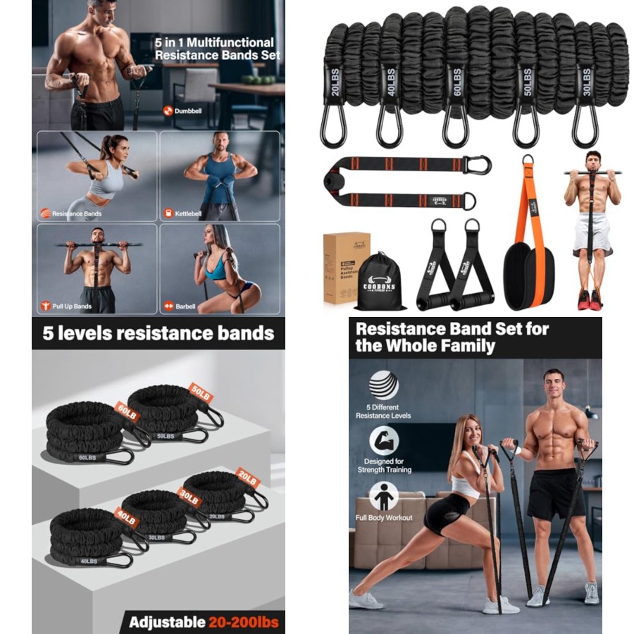 Resistance Bands, Exercise Ban - Pull Up Assist Band 리뷰 및 가격