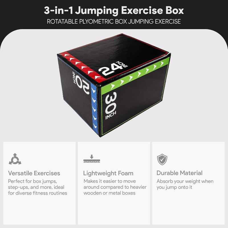 BalanceFrom 3-in-1 Foam Plyome - Box Jump Plyo 리뷰 및 가격