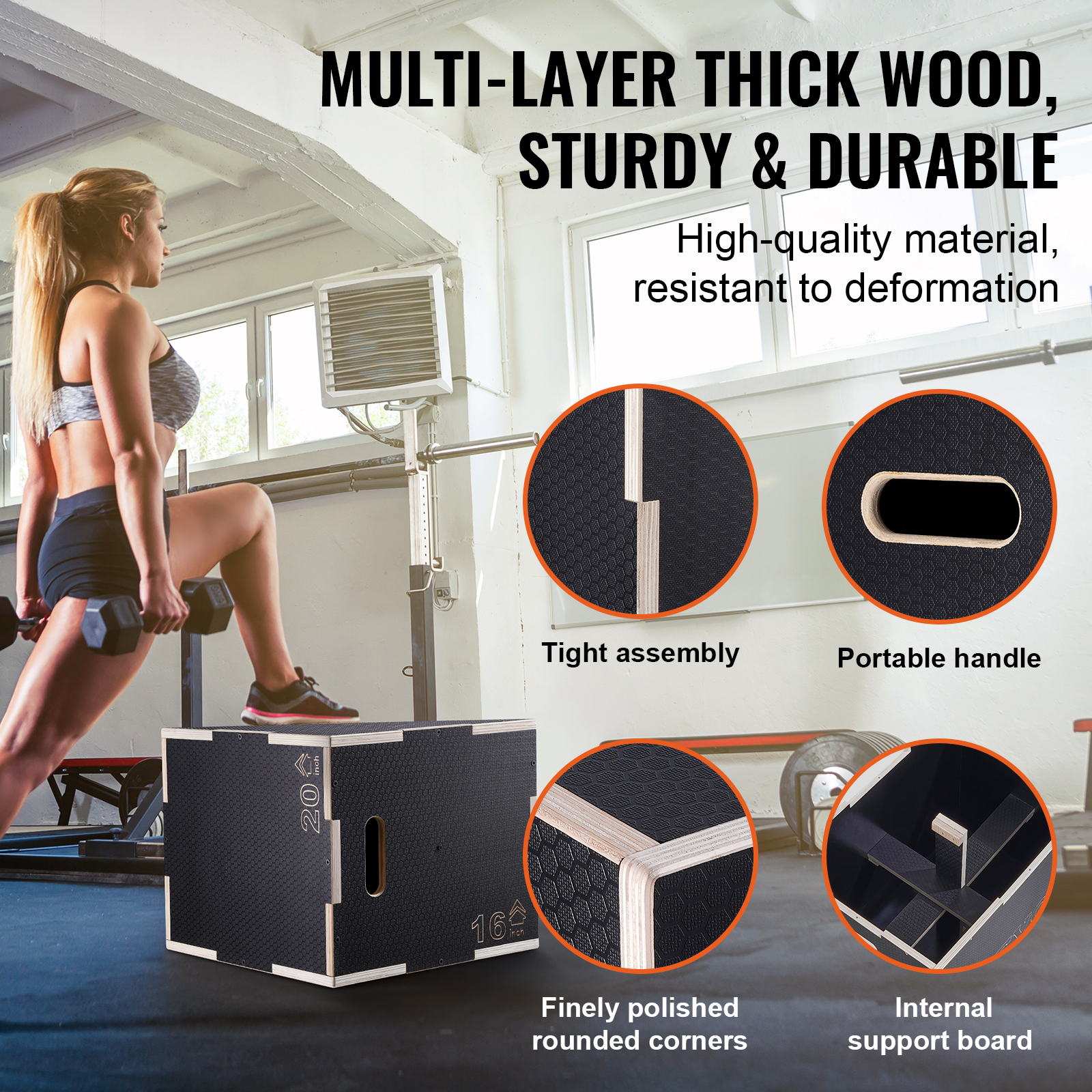 VEVOR 3 In 1 Plyometric Jump B - Box Jump Plyo 리뷰 및 가격