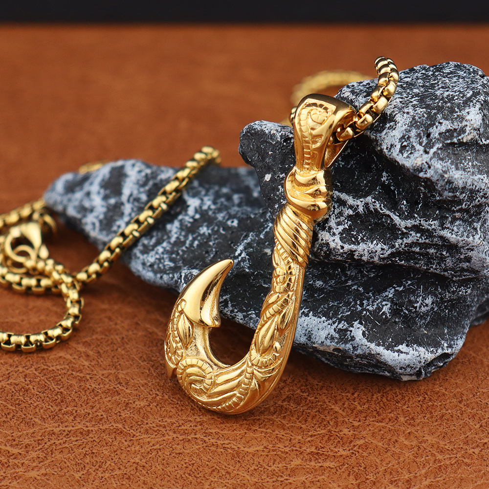 Maui Magic Fish Hook Necklace  - Battle Rope Anchor 리뷰 및 가격