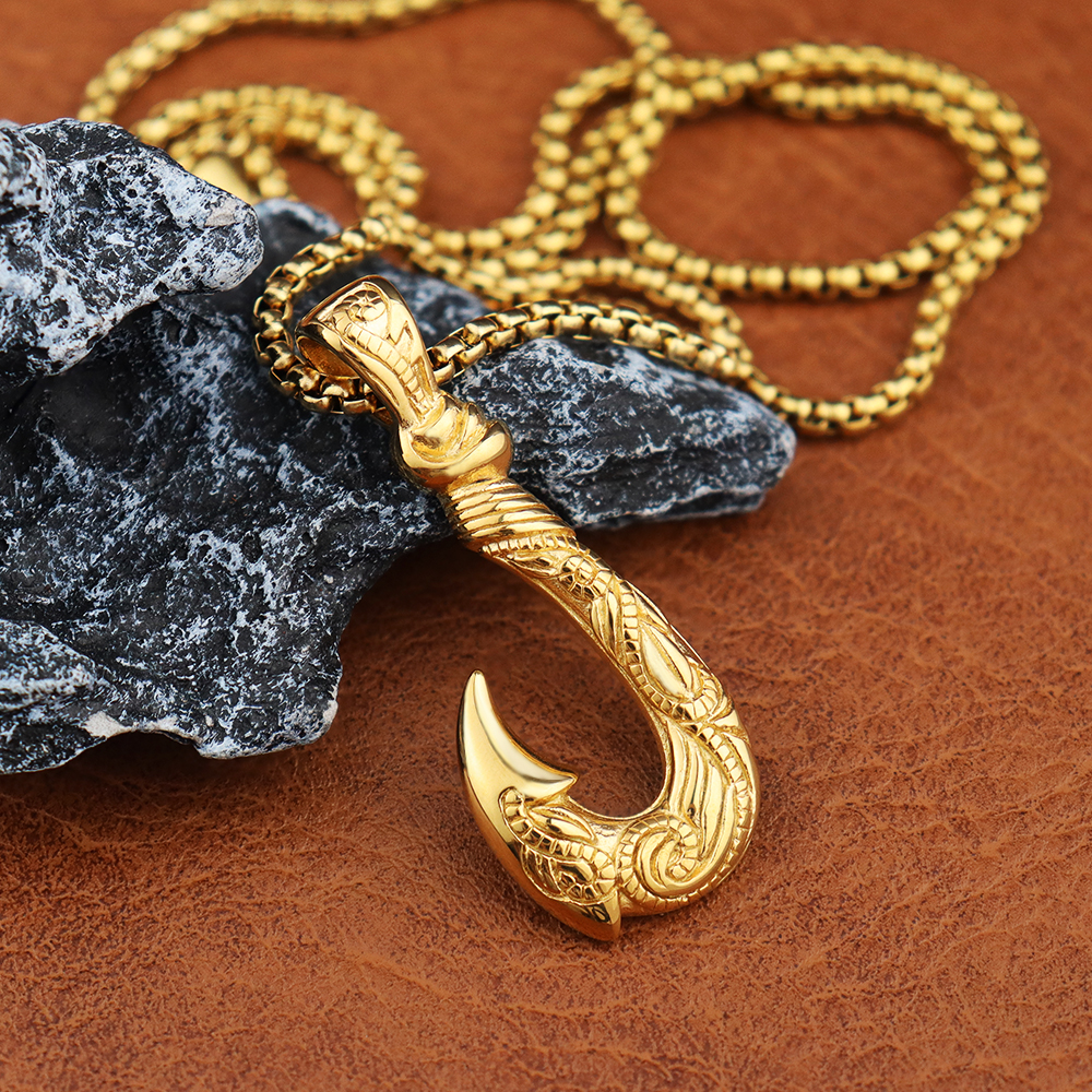 Maui Magic Fish Hook Necklace  - Battle Rope Anchor 리뷰 및 가격