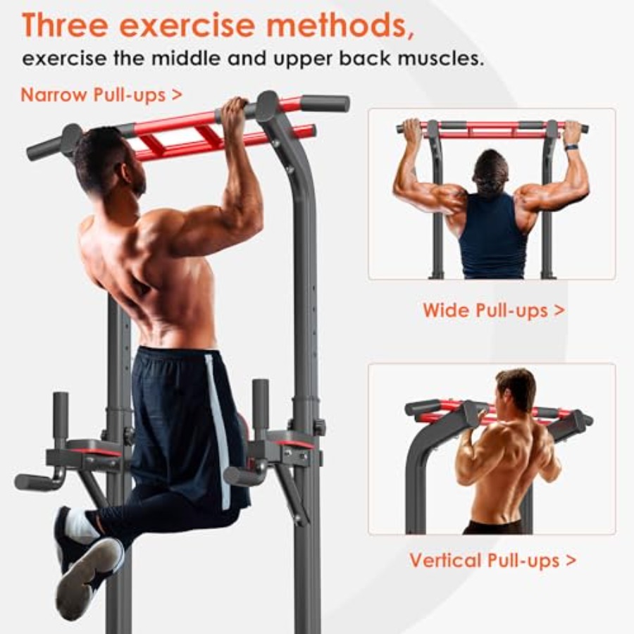 Home gym pull up bar station:  - Pull Up Bar Grip 리뷰 및 가격